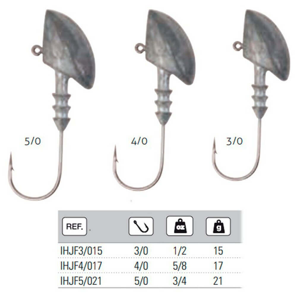 Anzuelos Jig Hart Head 1