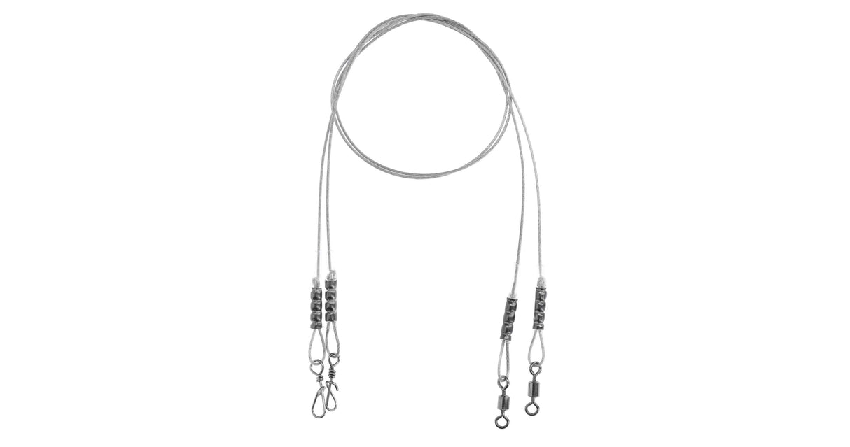 Steel line bass Mikado Jaws 35 cm/15 kg