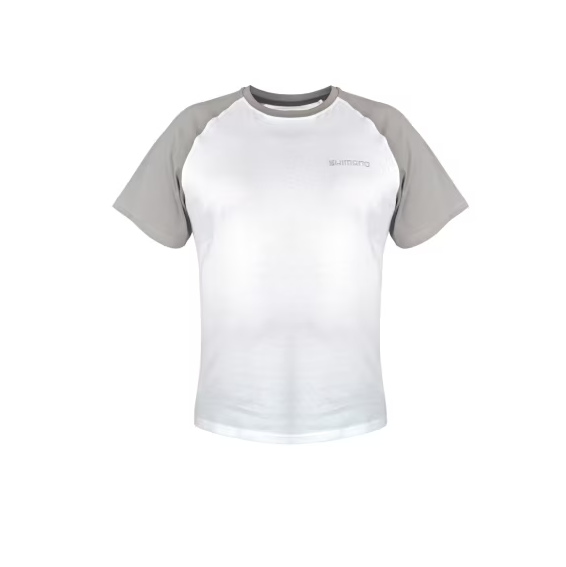 T-shirt Shimano White Short Sleeve