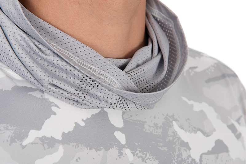 Technical T-shirt with UV hood Fox Rage Light Camo