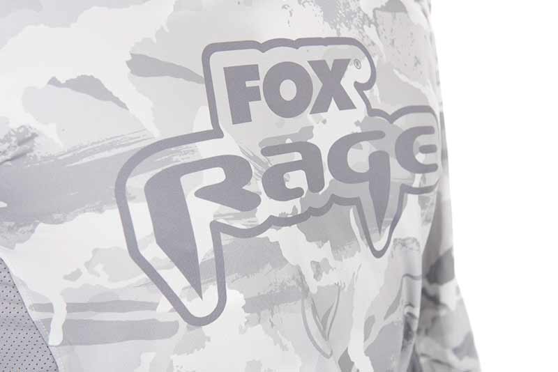 Technical T-shirt with UV hood Fox Rage Light Camo