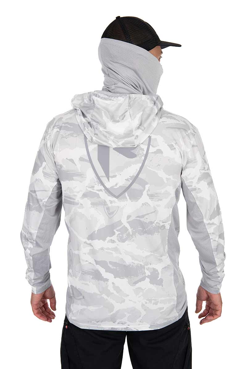 Technical T-shirt with UV hood Fox Rage Light Camo