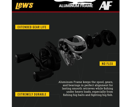 Reel Lews SuperDuty LFS LH