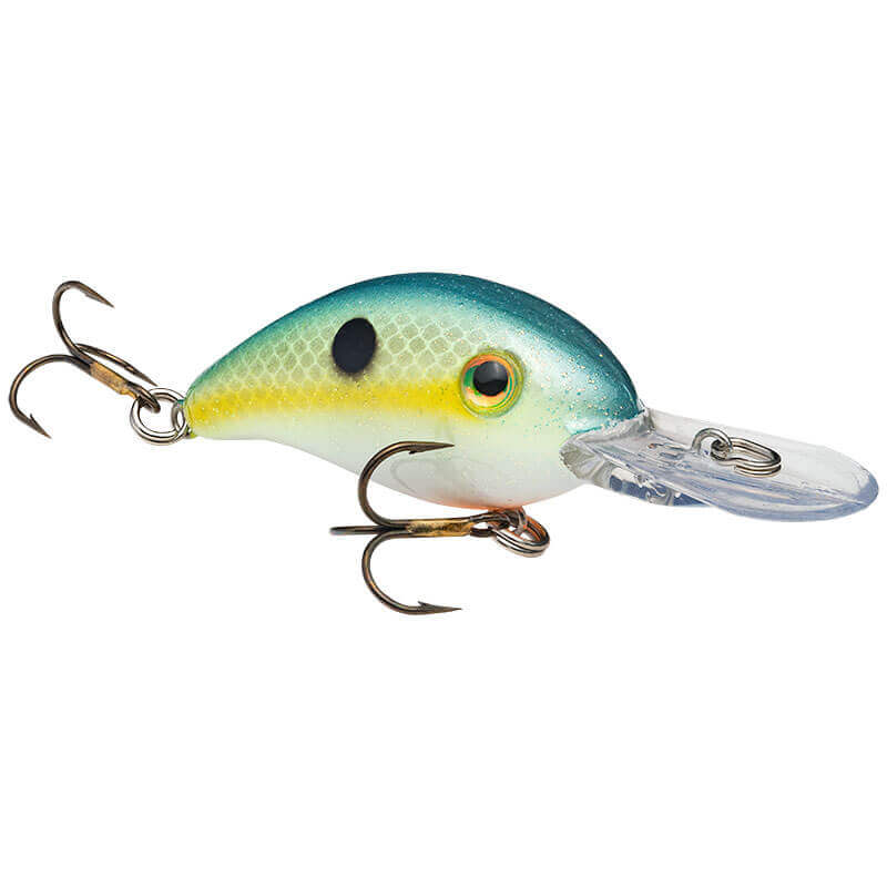Crankbait Strike King Pro Model 3 - 60 mm Powder Blue Back Chart