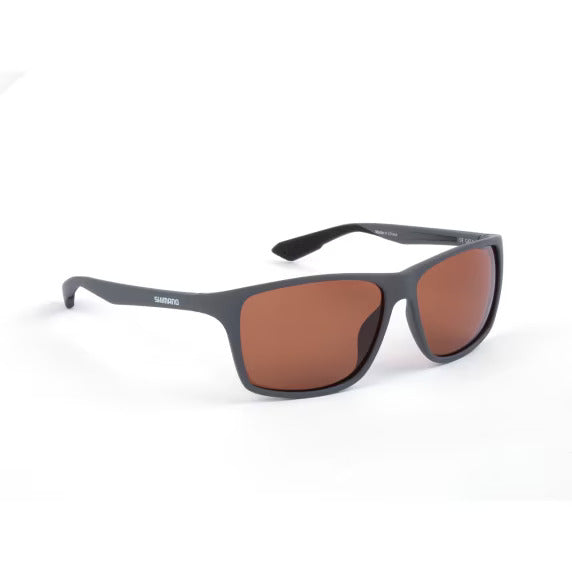 Polarized sunglasses Shimano Technium Dark Gray and Copper
