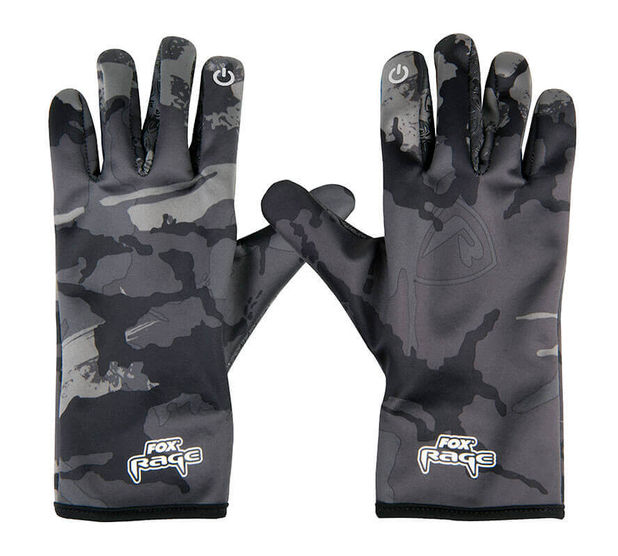 Guantes Termicos Fox Gloves Camo Gris