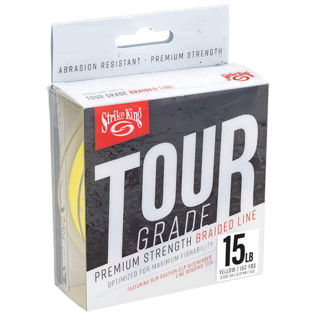 Hilo Trenzado Strike King Tour Grade 137m Amarillo 1