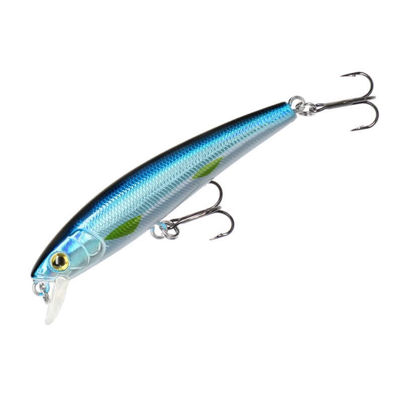 Jerkbait Mikado Fishunter Needle 75 mm Blue Bleak