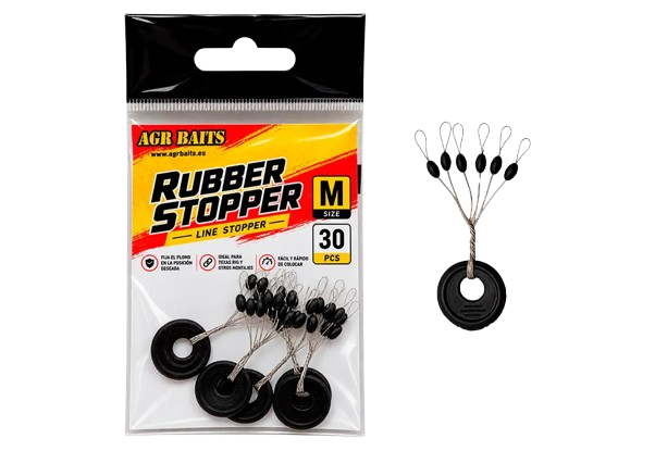 Rubber Stopper AGR M Black