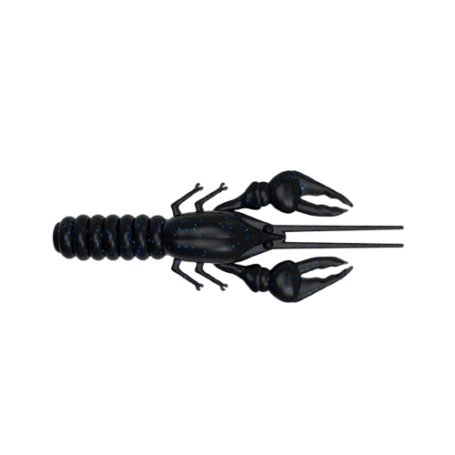 Soft Lure AGR Finesse Craw 73 mm Black Blue