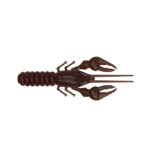 Soft Lure AGR Finesse Craw 73 mm Brown Purple