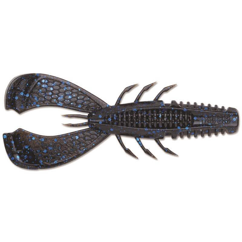 Soft Lure Crab Rapala Crushcity Cleanup Craw 3 - 90 mm Black Blue Flake