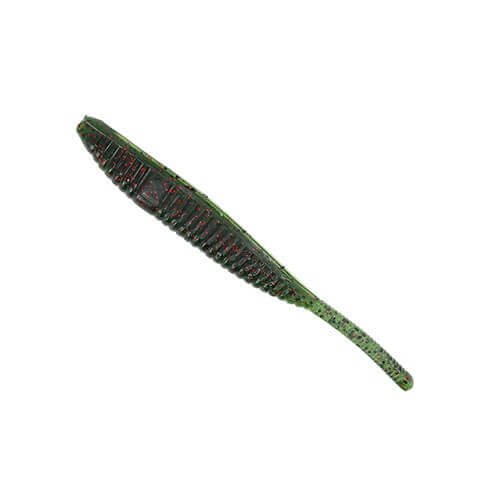 Soft Lure Yamamoto Shad Shape Floater 5" - 127 mm Green Pumpkin Black Flake