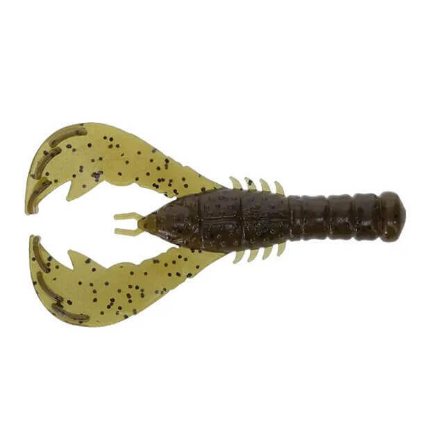Soft Lure Yamamoto Yama Craw 4" - 100 mm Green Pumpkin Black Flake