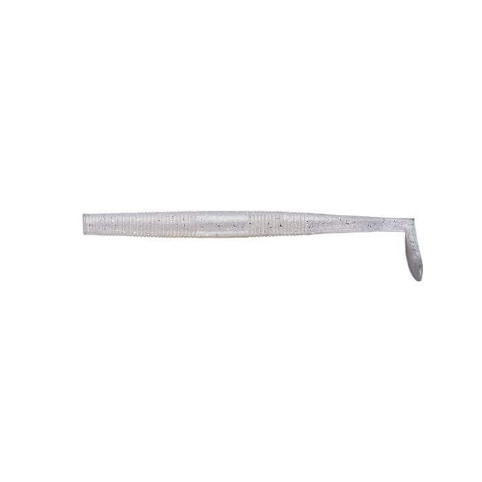 Vinilo Yum Swim Dinger 101 mm Pearl Silver Flake
