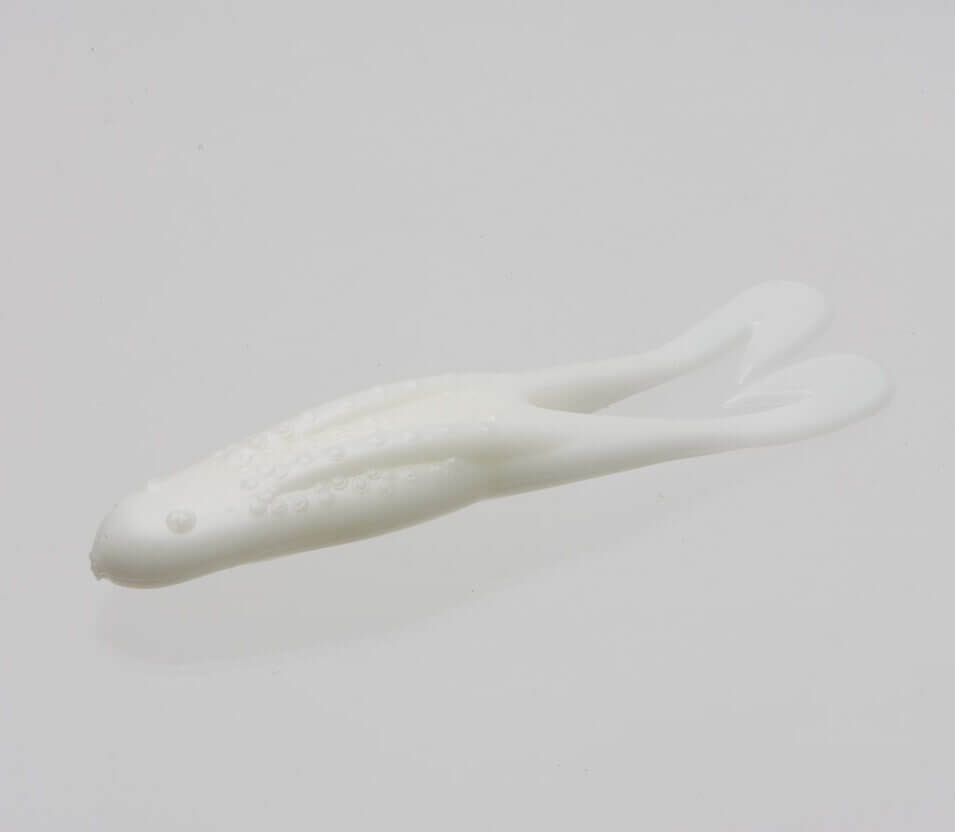 Vinilo Zoom Horny Toad 70 mm White