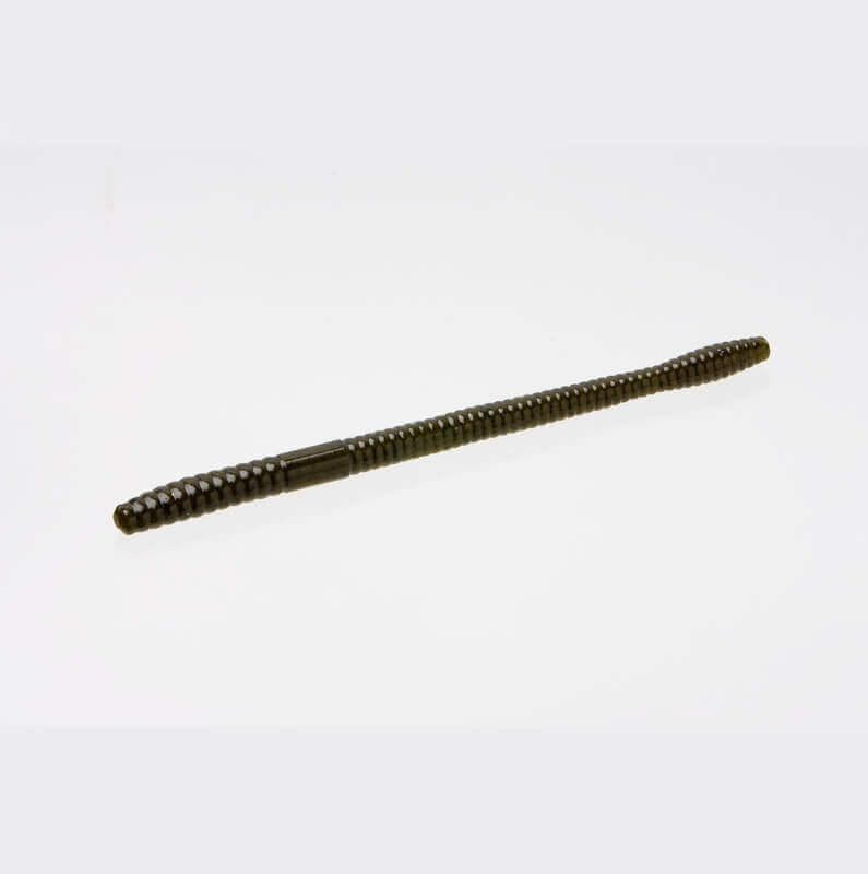 Vinilo Zoom Magnum Trick Worm 177 mm Green Pumpkin