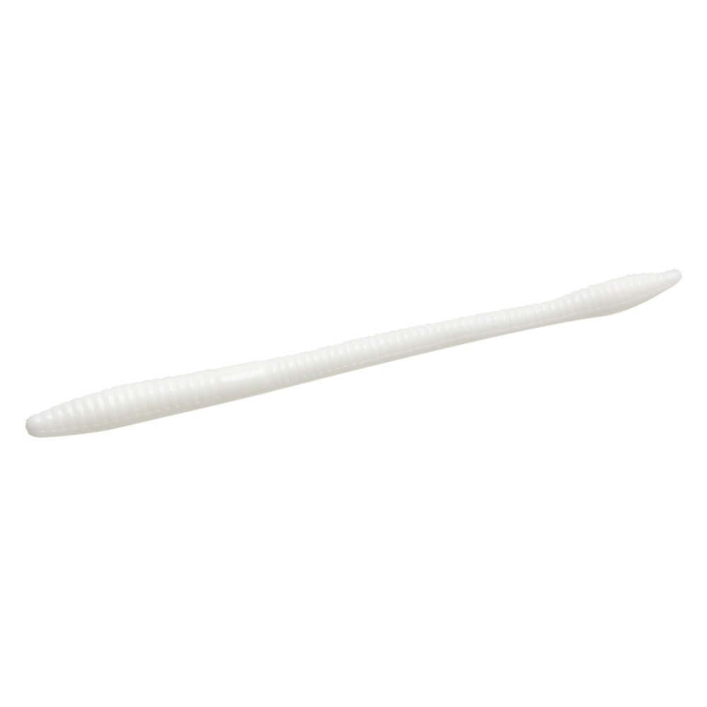 Vinilo Zoom Trick Worm 170 mm White