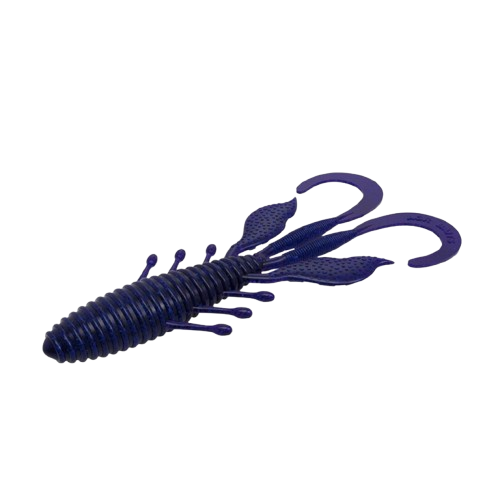 Soft Lure AGR Kratos 111 mm Junebug Blue Flake