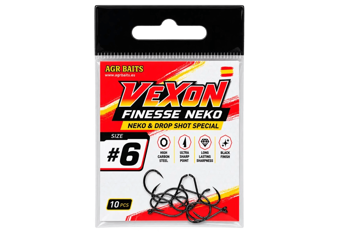 Anzuelos AGR Vexon Finesse Neko - Tienda Bass