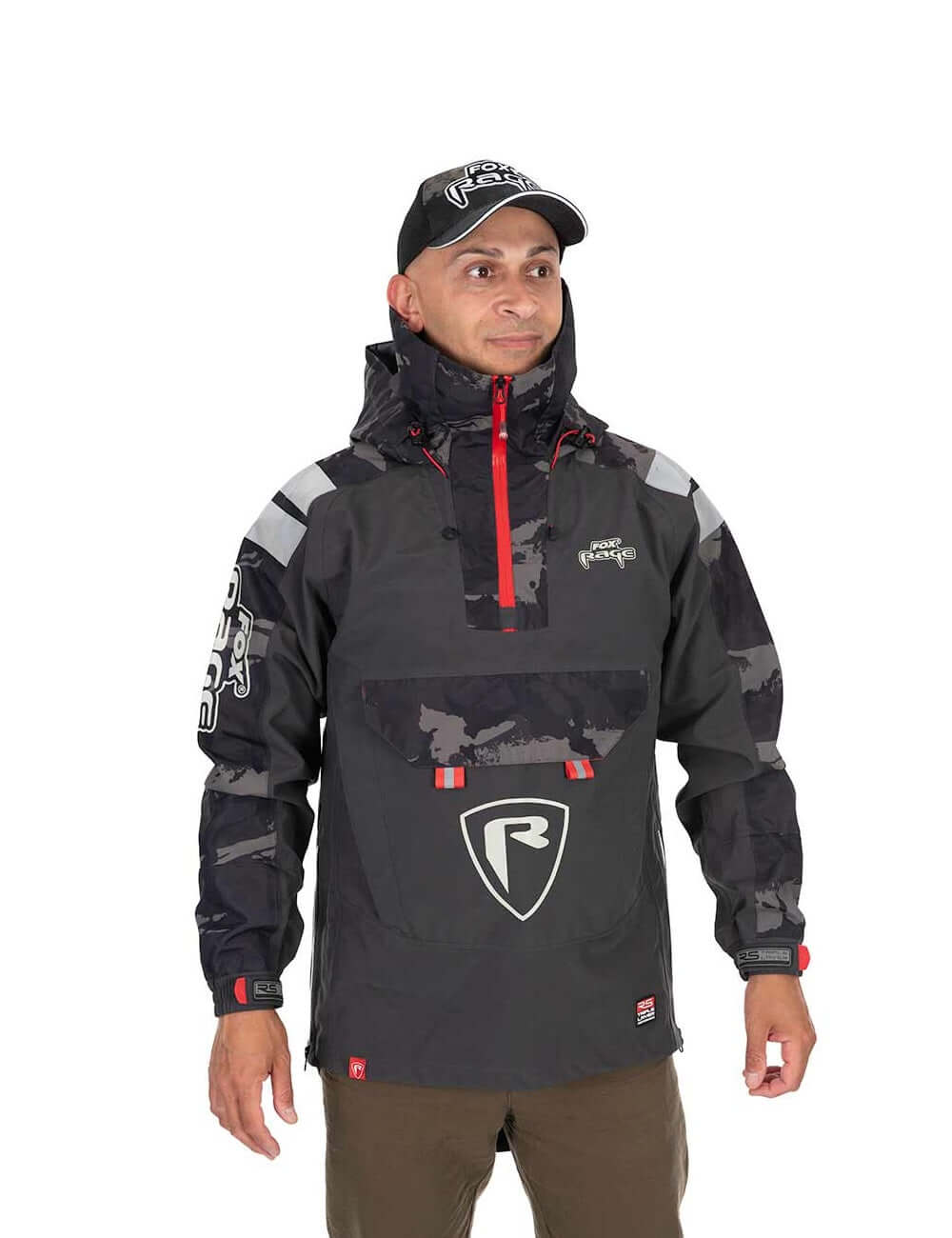 Chaqueta Impermeable Fox Rage Triple Layer Smock Camo - Tienda Bass