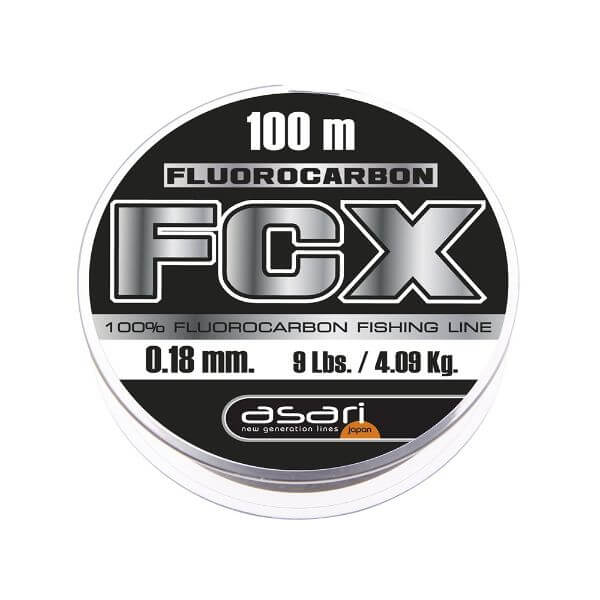 Fluorocarbono Asari FCX 100 m - Tienda Bass