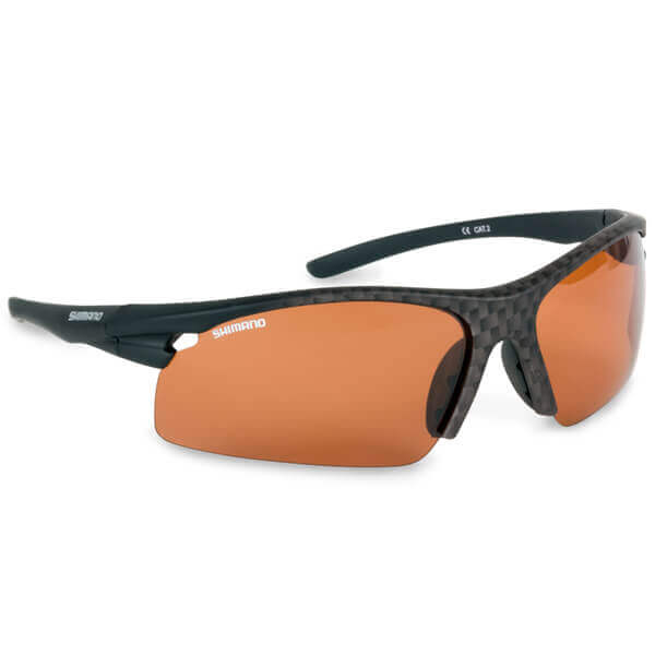 Gafas de sol polarizadas Shimano Fireblood Negras/Naranjas - Tienda Bass
