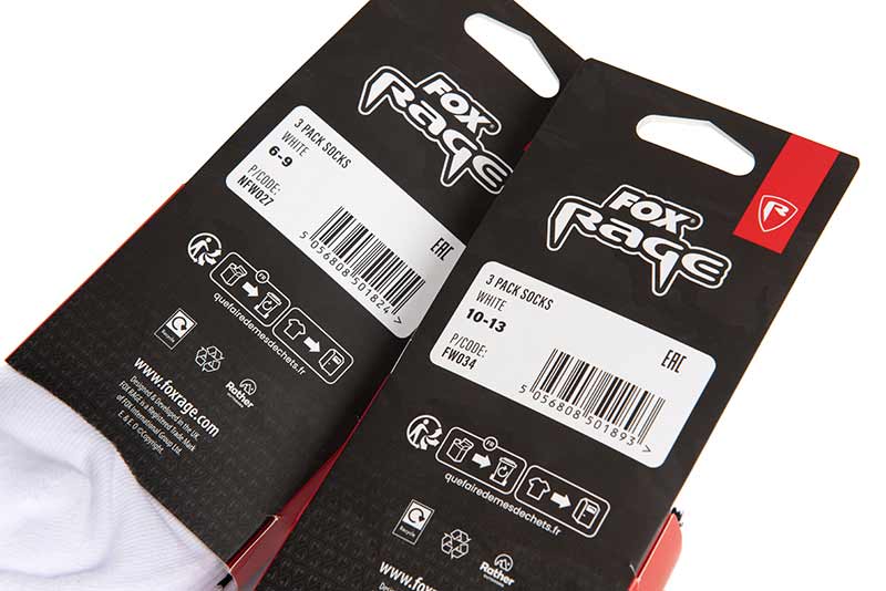 Pack de 3 calcetines Fox Rage 44 - 46 - Tienda Bass