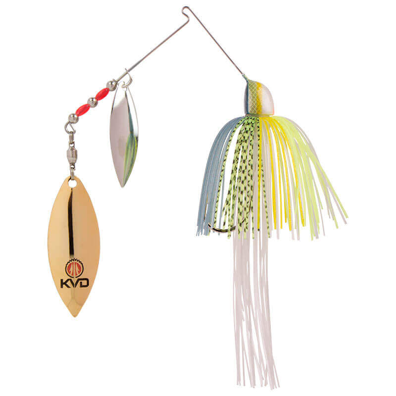 spinnerbaits strike king kvd chartreuse sexy shad 12