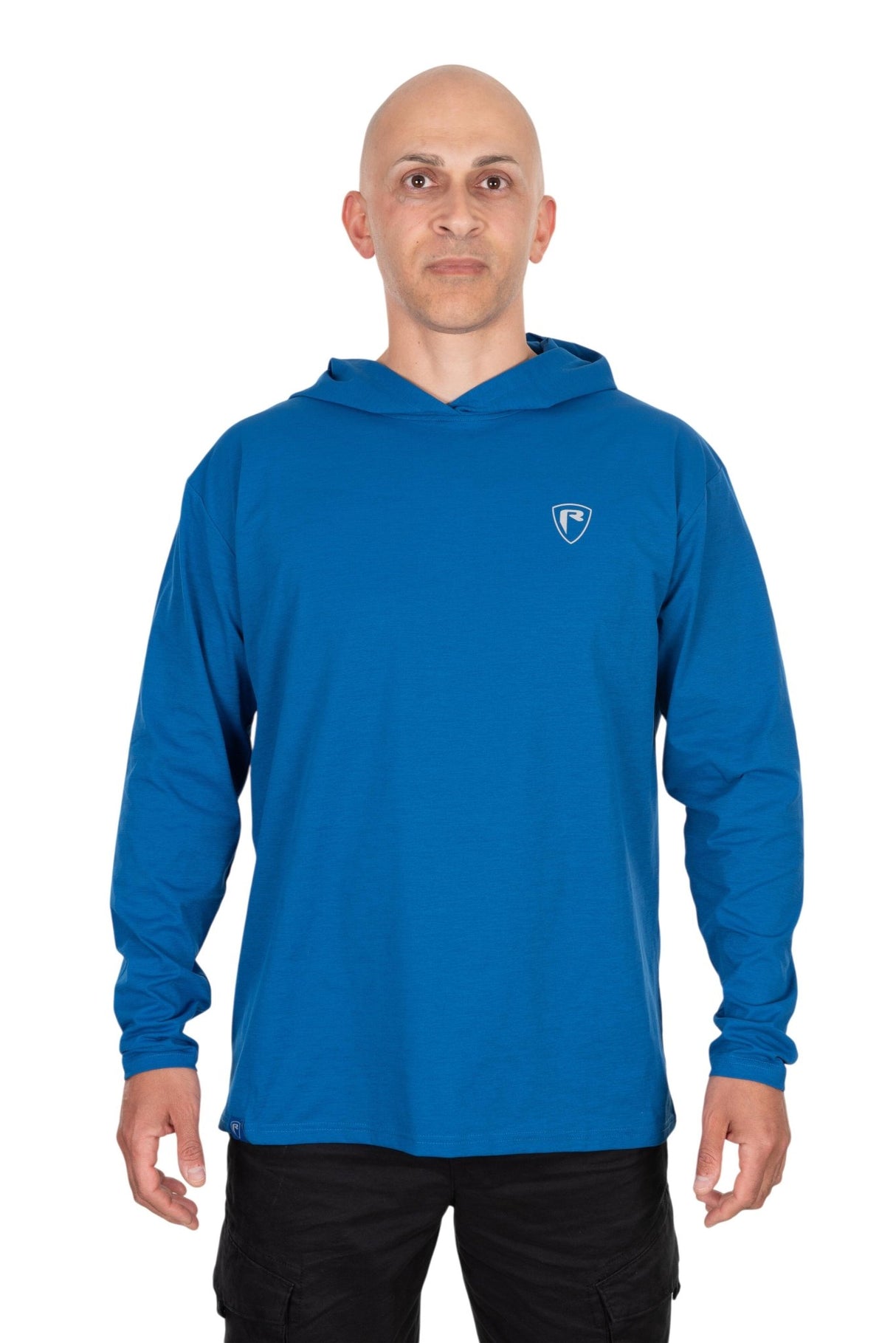 Sudadera Fox Rage con capucha Azul - Tienda Bass