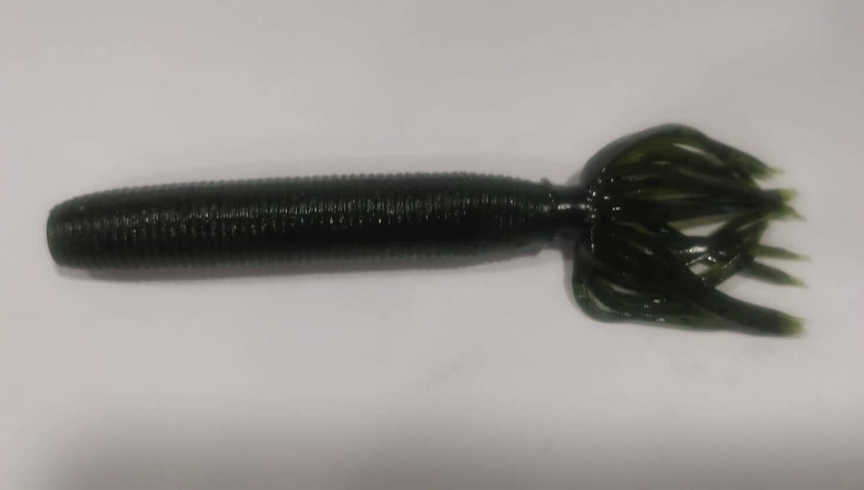 Vinilo Yamamoto Big Ika 5'' - 127 mm Watermelon Black Flake - Tienda Bass