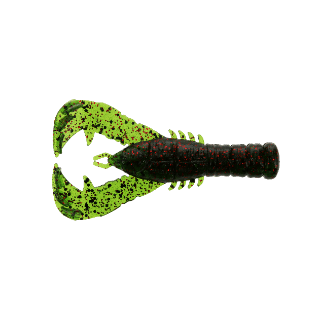 Vinilo Yamamoto Yama Craw 3” – 76 mm Watermelon Black Red - Tienda Bass