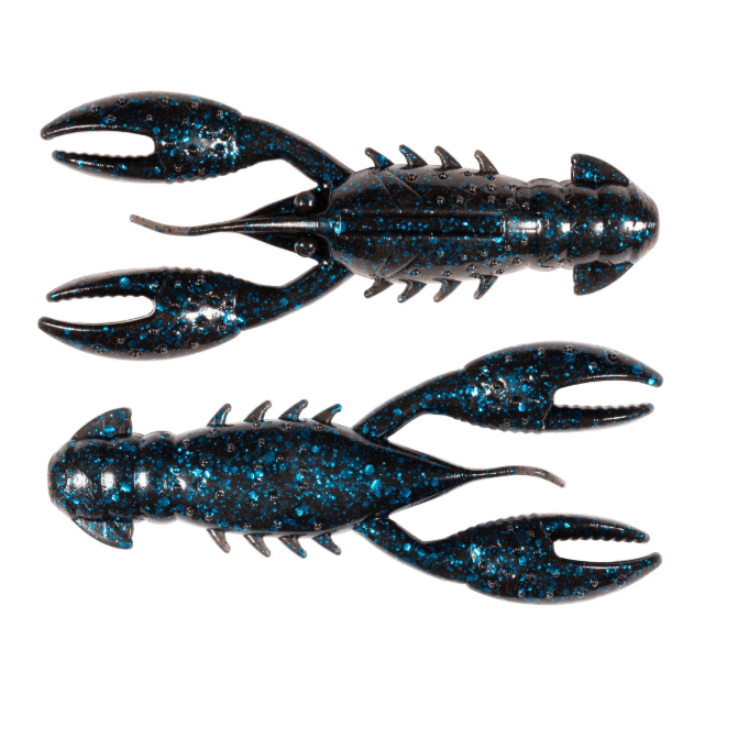 Vinilo Z - Man Pro Craw Z 88,9 mm Black Blue Flake - Tienda Bass