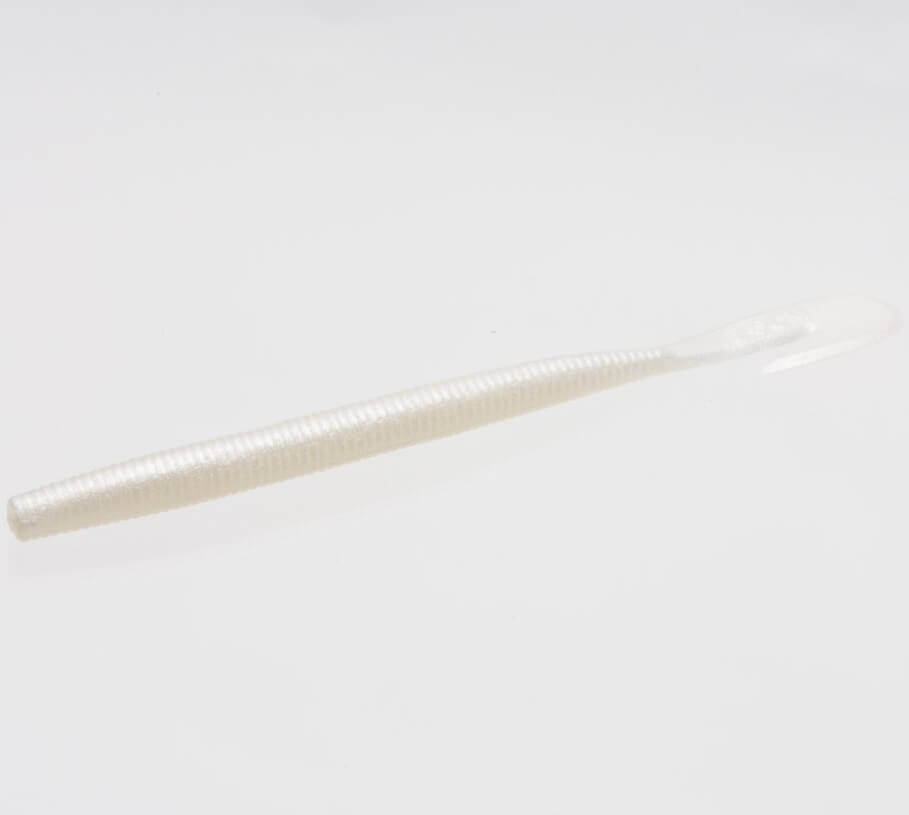 vinilo zoom 018-045-ultravibe-speed-worm-white-pearl