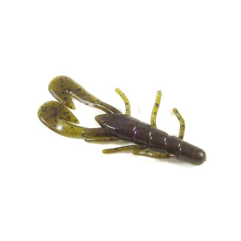 Vinilo Zoom Ultra Vibe Speed Craw 90 mm Green Pumkin Purple - Tienda Bass