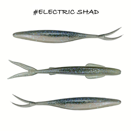 Vinilo Iberican Lures Arrow Fish 152 mm Electric Shad