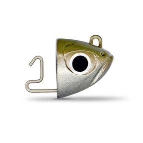 Cabeza plomada Black Minnow 120 Shore - 12 g Kaki