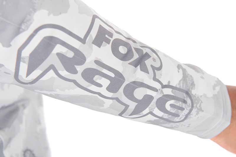 UV hooded T-shirt Fox Rage Light Camo