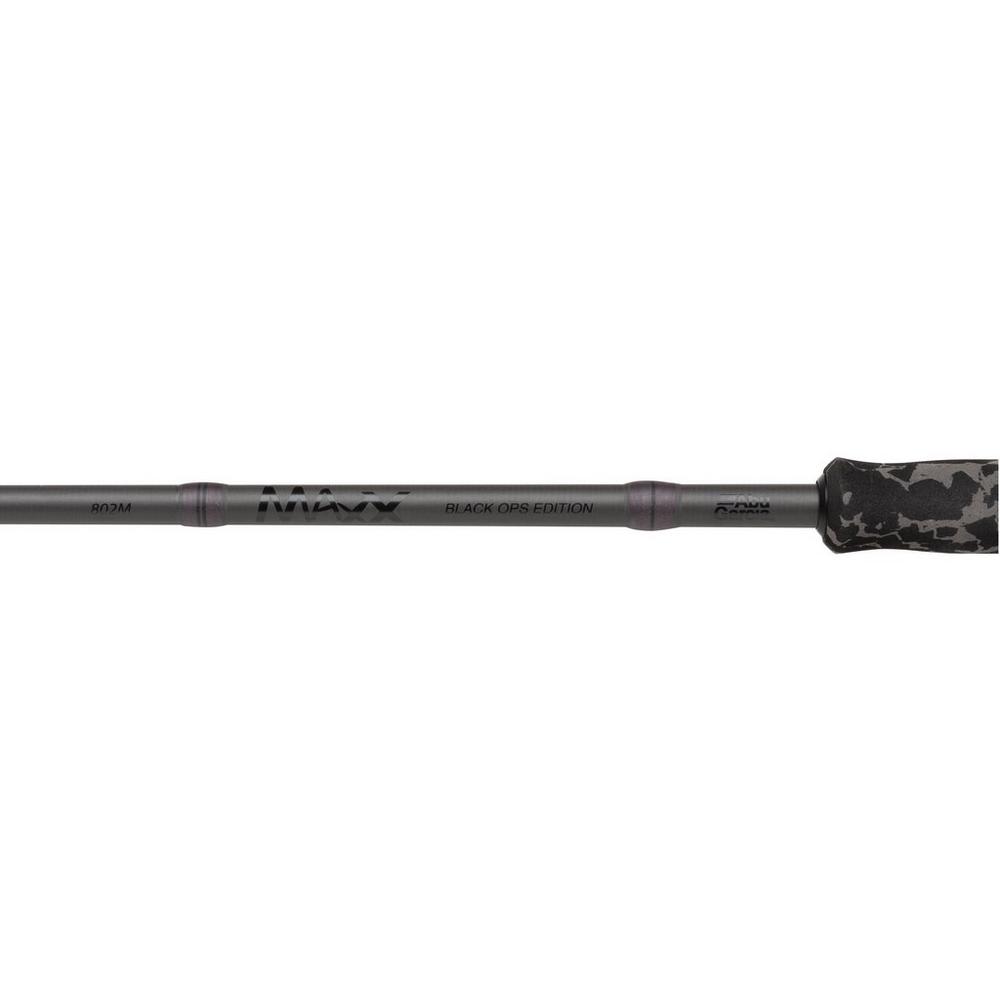 Combo Abu Garcia Max X Black OPS Spinning} BO 762ML/MaxBO20FD