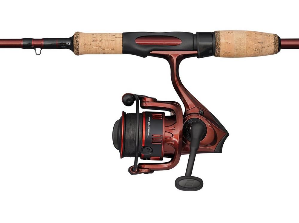 Combo Abu Garcia Tormentor2 Red and Black