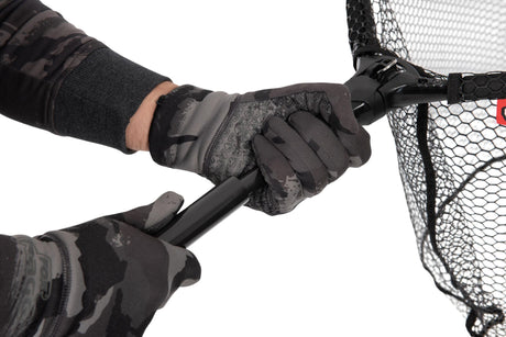 Guantes de camuflaje - talla mediana.