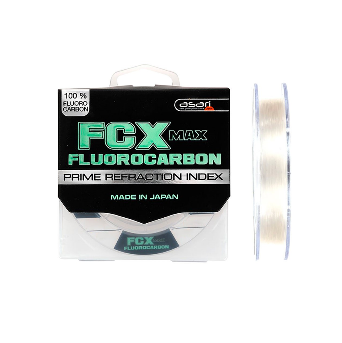 Fluorocarbon Asari FCX MAX Transparent 100 m