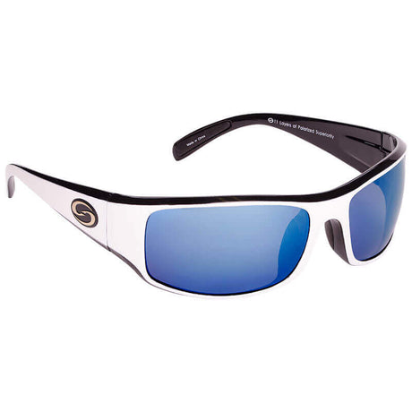 Gafas de sol polarizadas Strike King S11 Blancas Transparentes Azules