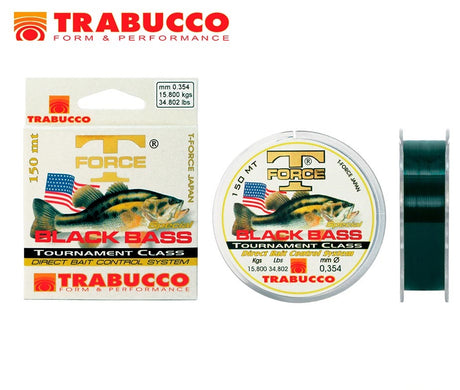 Thread Trabucco T-Force Black Bass 150 m