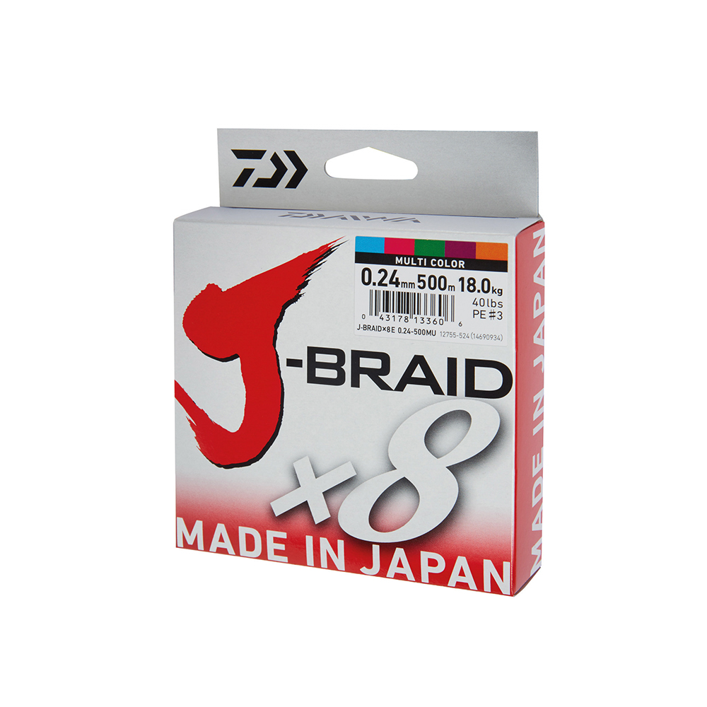 Braided Yarn Daiwa J-Braid 8B Green 150 m