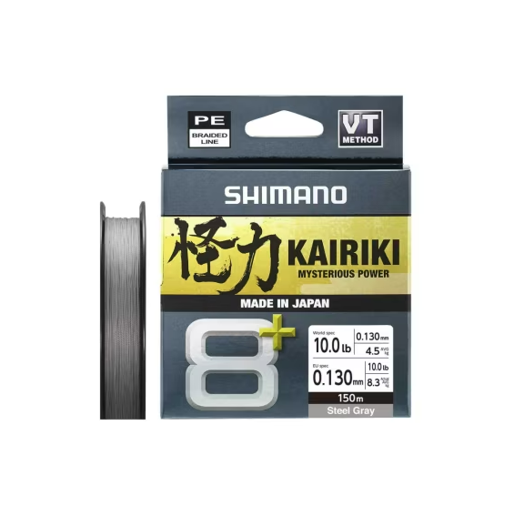 Braided Yarn Shimano Kairiki 8+ Green 150 m