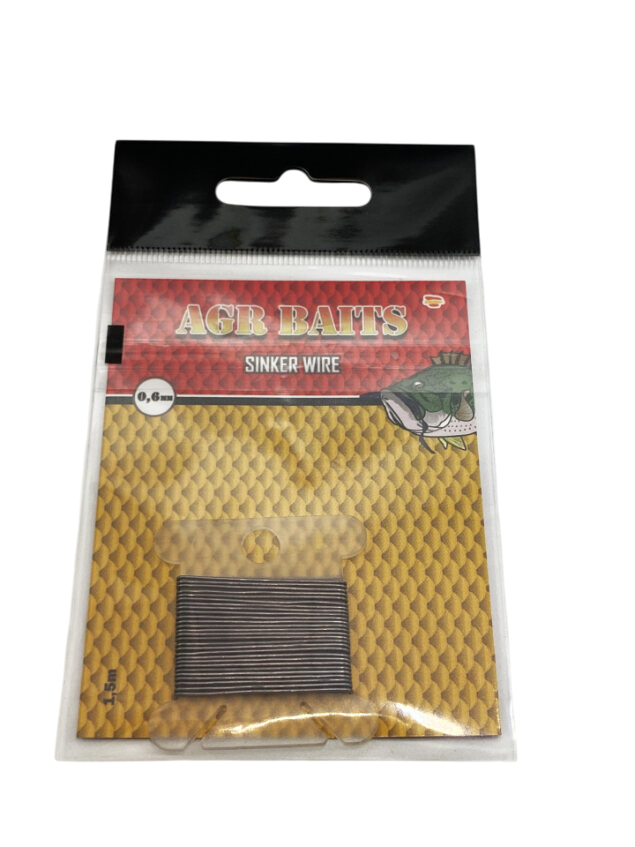 Line} of Lead AGR Sinker Wire 1,5 m