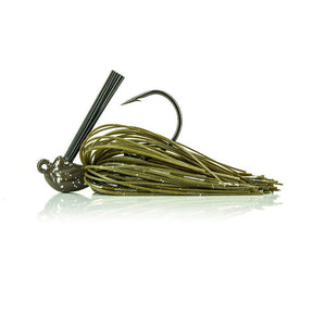 Jig Molix Nano 7 g Green Pumpkin Flash