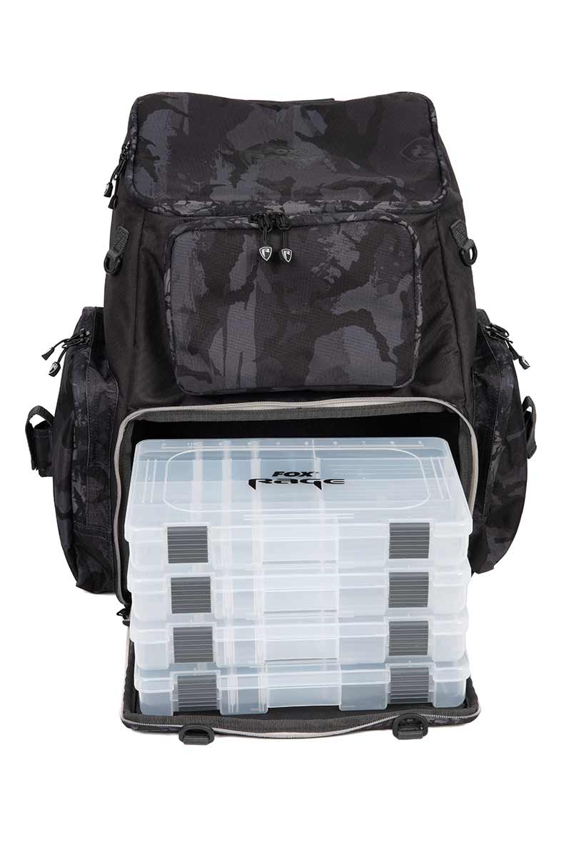 Backpack with boxes Fox Rage Voyager