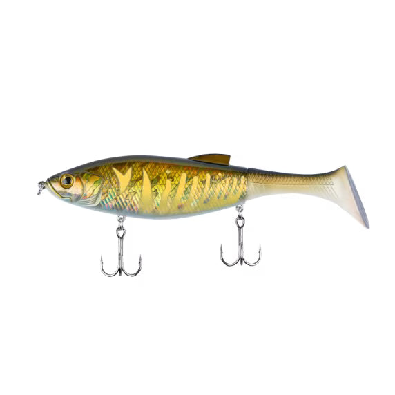 Articulated lure {{{f53502e0e0ebeb1848a0f86efeef35bdae}}} Lure Yasei Hyper Hybrid S 150 mm Brown Gold} Tiger
